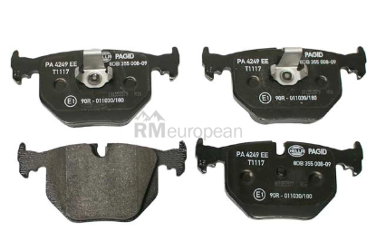 BMW Brake Pad Set Hella Brake Systems 34211162865