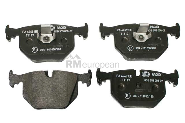 BMW Brake Pad Set Hella Brake Systems 34211162865