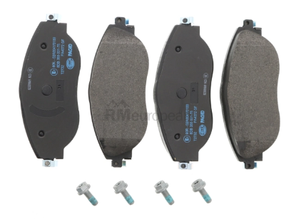 Brake Pad Set Hella Brake Systems 355031751