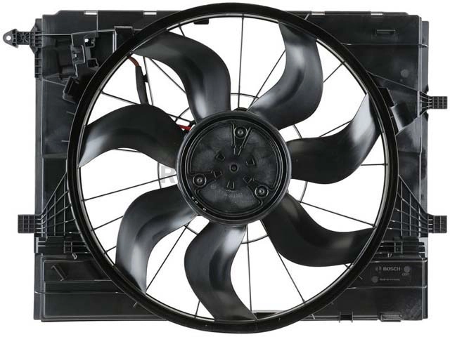 Mercedes Auxiliary Fan Assembly Bosch 0999063802