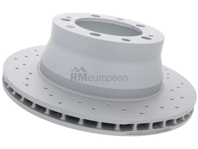 Porsche Brake Disc Zimmermann Sport Z Cross Drilled 95135204105