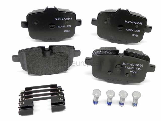 BMW Brake Pad Set Genuine BMW 34216775346