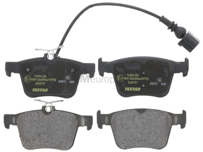VW-Audi Brake Pad Set Textar 8V0698451K