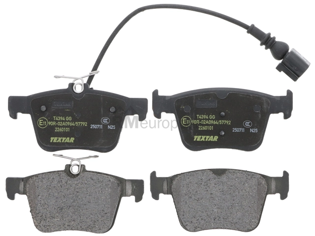 VW-Audi Brake Pad Set Textar 8V0698451K