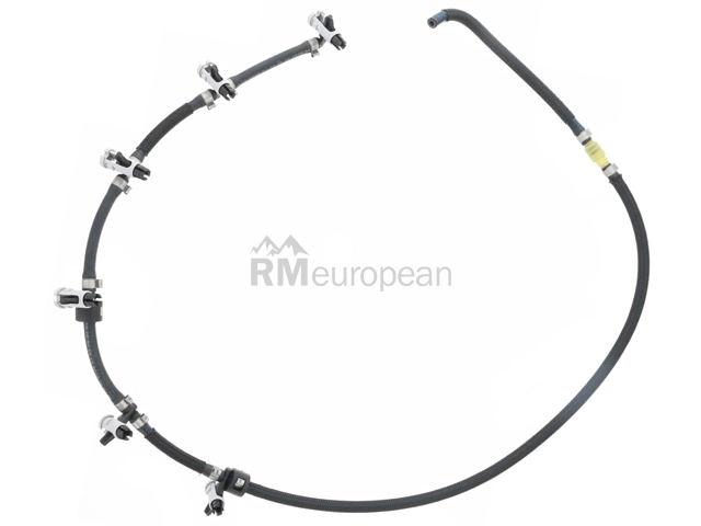 BMW Injector Overflow Hose Genuine BMW 13537799869