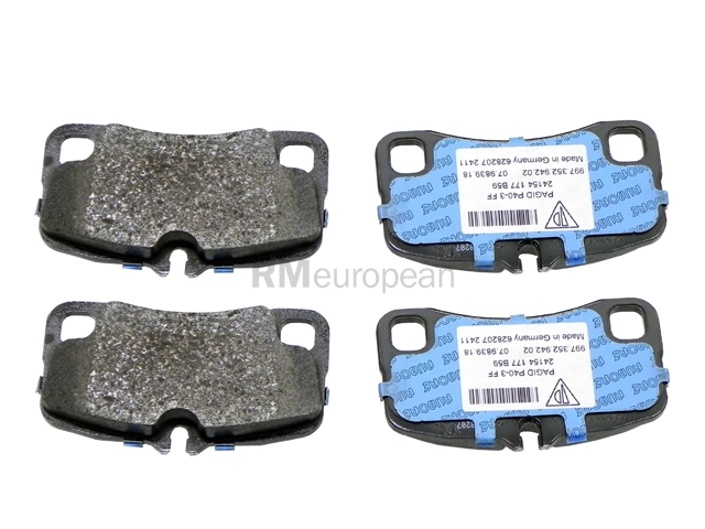 Porsche Brake Pad Set Genuine Porsche 99735294703