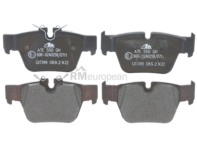 Brake Pad Set ATE Ceramic 34206885600