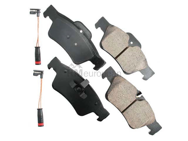 Brake Pad Set Akebono Euro EUR1122