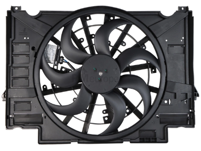 Jaguar Cooling Fan Assembly Eurospare T2H45980