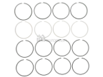 Porsche Piston Ring Set AA Performance Products 990177120