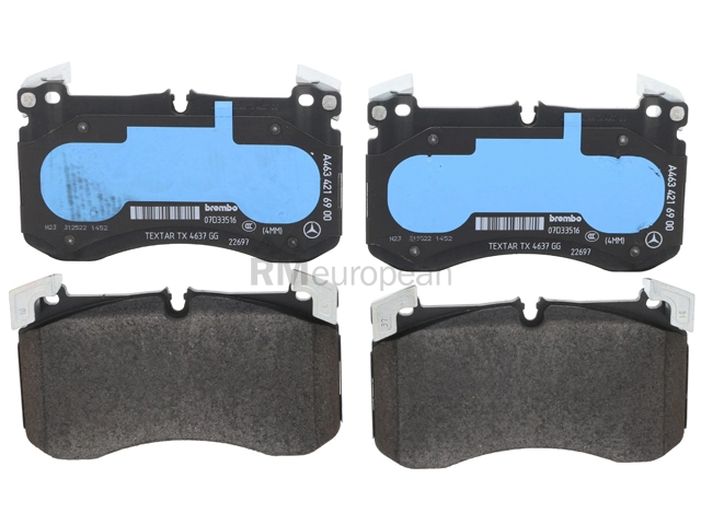 Mercedes Brake Pad Set Genuine Mercedes 0004204105