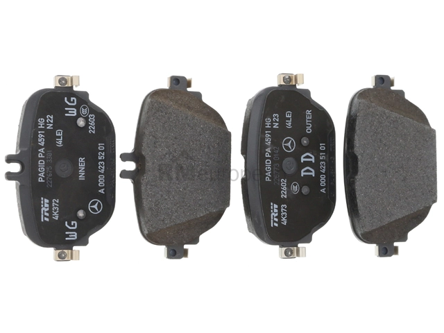 Mercedes Brake Pad Set Genuine Mercedes 000420520464