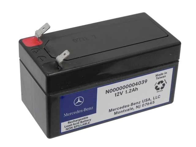 Mercedes Backup Battery Genuine Mercedes 000000004039