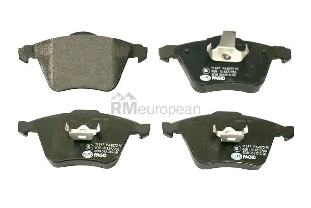 Volvo Brake Pad Set Hella Brake Systems 31212184