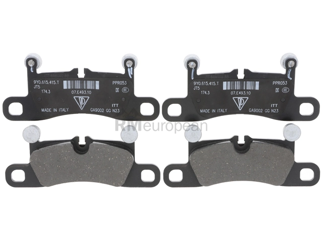 Porsche Brake Pad Set Genuine Porsche 9Y0698451AF