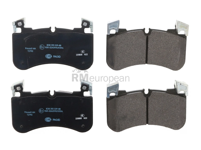 Land Rover Brake Pad Set Hella Brake Systems LR138646