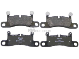 Porsche Brake Pad Set Hella Brake Systems PAA698451