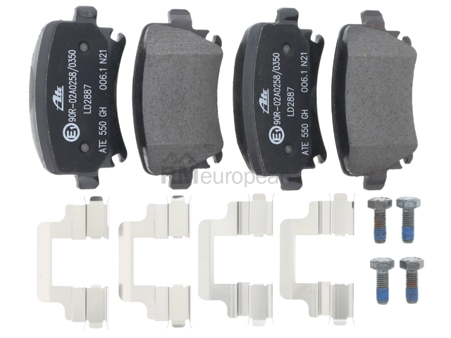 VW-Audi Brake Pad Set ATE Ceramic 3C0698451G