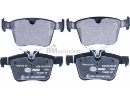 Jaguar Brake Pad Set Hella Brake Systems T4A44856