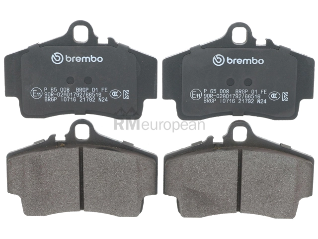 Porsche Brake Pad Set Brembo 98635293911
