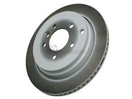 Land Rover Brake Disc Eurospare Premium Coated SDB000636
