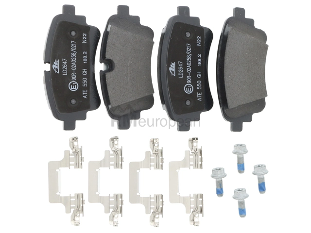 VW-Audi Brake Pad Set ATE Ceramic 8W0698451AR