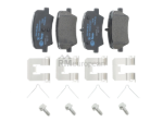 Brake Pad Set Hella Brake Systems 355039391