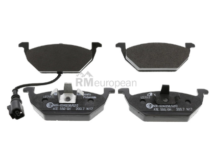 VW-Audi Brake Pad Set ATE Ceramic 1J0698151F