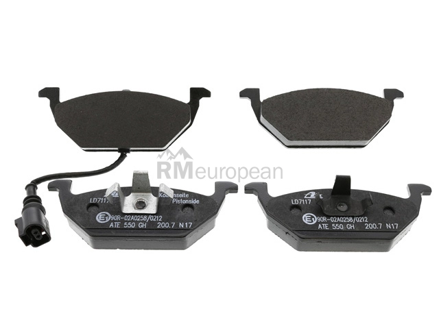 VW-Audi Brake Pad Set ATE Ceramic 1J0698151F