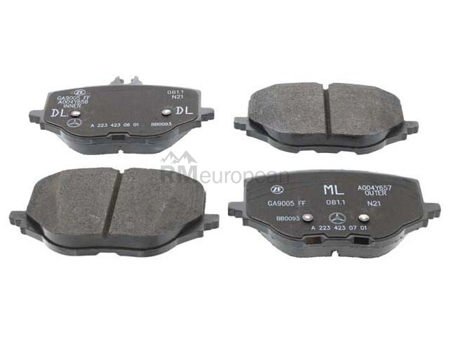 Mercedes Brake Pad Set Genuine Mercedes 0004209705