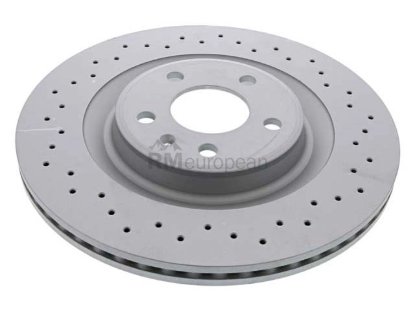 Porsche Brake Disc Zimmermann Sport Z Cross Drilled 95B615601G