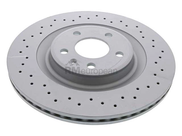 Porsche Brake Disc Zimmermann Sport Z Cross Drilled 95B615601G