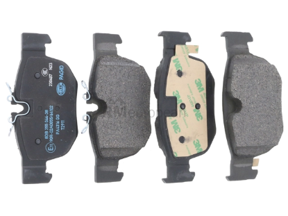 Brake Pad Set Hella Brake Systems 355044381