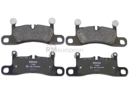 Porsche Brake Pad Set Hella Brake Systems PAA698451A