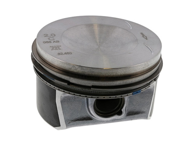 VW-Audi Piston w/Rings Mahle 06D107066AB