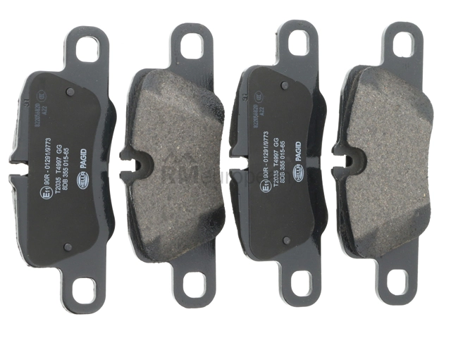 Porsche Brake Pad Set Hella Brake Systems 971698451M