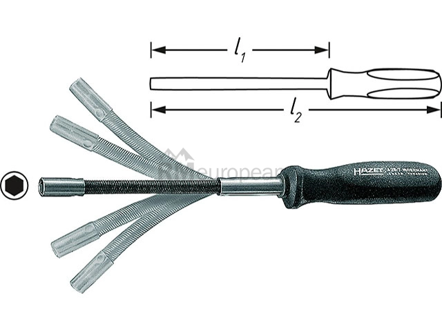 Socket Driver Hazet 4266