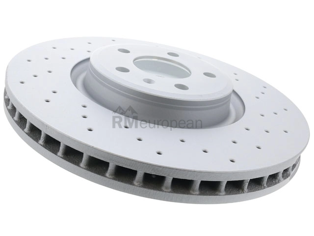 Brake Disc Zimmermann Sport Z Cross Drilled 100337352