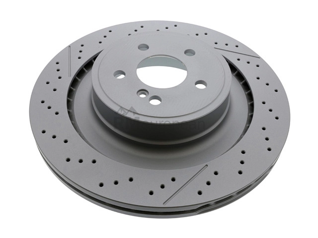 Mercedes Brake Disc Zimmermann Coat Z 2124230412