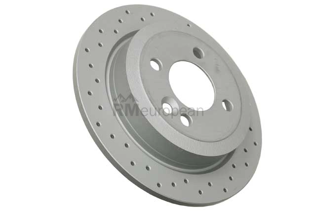 Mini Brake Disc Zimmermann Sport Z Cross Drilled 34211503070