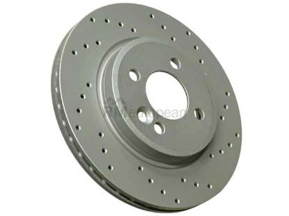 Mini Brake Disc Zimmermann Sport Z Cross Drilled 34111502891