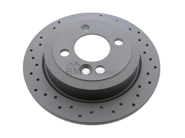 Mini Brake Disc Zimmermann Sport Z Cross Drilled 34216774987