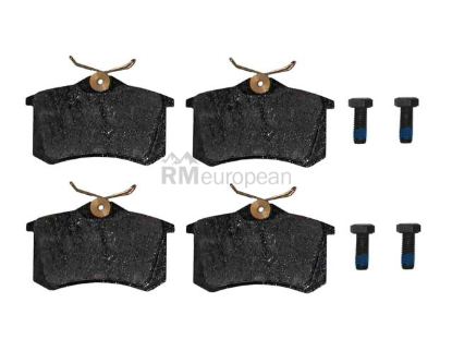 VW-Audi Brake Pad Set Hella Brake Systems 1E0698451E
