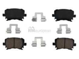 VW-Audi Brake Pad Set Akebono Euro 1K0698451S