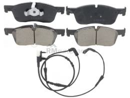 Land Rover Brake Pad Set Akebono Euro LR160540