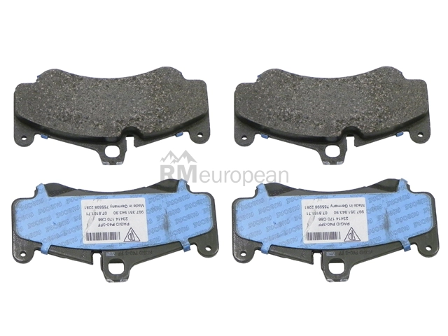 Porsche Brake Pad Set Genuine Porsche 99735194893