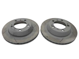 Porsche Brake Disc Sebro Slotted & Coated 98635240301