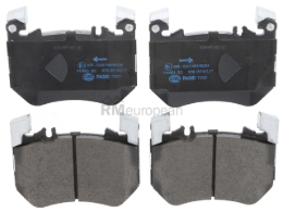 Mercedes Brake Pad Set Hella Brake Systems 0004200704