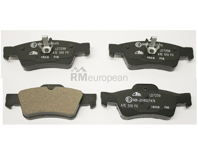 Mercedes Brake Pad Set ATE Ceramic 0004209804