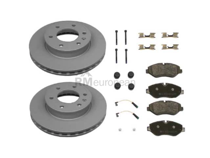 Brake Pad and Disc Kit Zimmermann Coat Z 640431000
